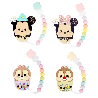 【Loulou lollipop】迪士尼限量款 加拿大固齒器組/奶嘴鍊夾(多款可選)