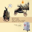 【Capella】X9PRO美型手推車 全蓬遮陽 秒收登機手推車 嬰兒手推車(單手動力摺收)