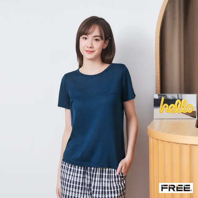 【FREE】FREE logo休閒針織衫(5色)