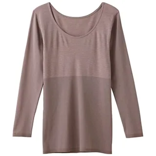 【Gunze 郡是】集中型保暖發熱衣八分袖(膚)