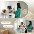 【IHouse】雙電機+實木 120cm工學電動升降桌(兒童書桌/辦公桌/書桌/站立桌/電腦桌/成長桌)