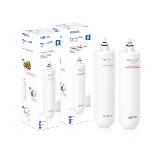 【德國BRITA官方】mypure U5 超微濾菌櫥下濾水系統專用前置濾芯+濾芯組合(0.1微米中空絲膜)