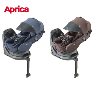 【Aprica 愛普力卡】Fladea Grow EVER Premium ISOFIX 磁吸扣(0-4歲 360旋轉 坐臥二用 平躺汽座)