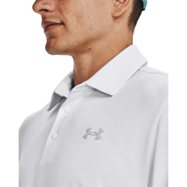 【UNDER ARMOUR】UA 男 Playoff 3.0 短POLO_1378673-100(白色)