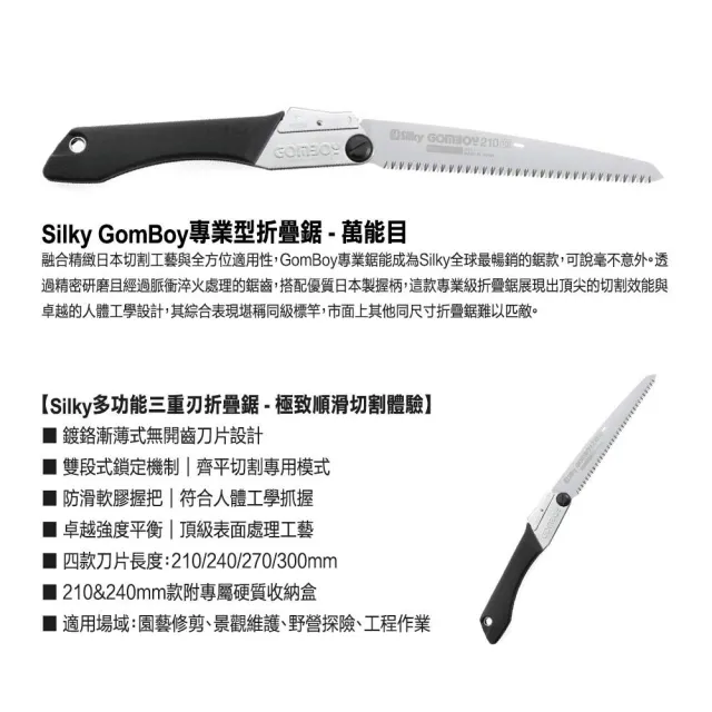 【Silky 喜樂】直鋸 210mm折疊鋸121-21(手鋸  合鋸 修枝鋸 木工鋸 折合鋸 摺合鋸)
