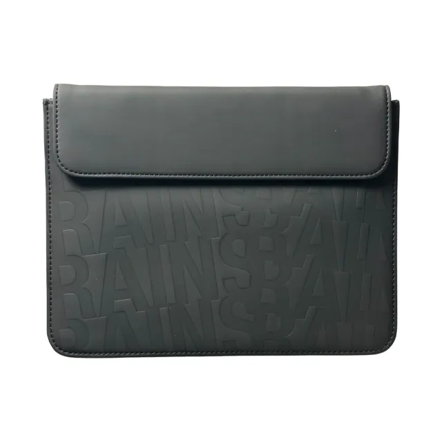 【Rains】Tablet Portfolio Pre 防水平板收納包(Black Monogram 經典印花)