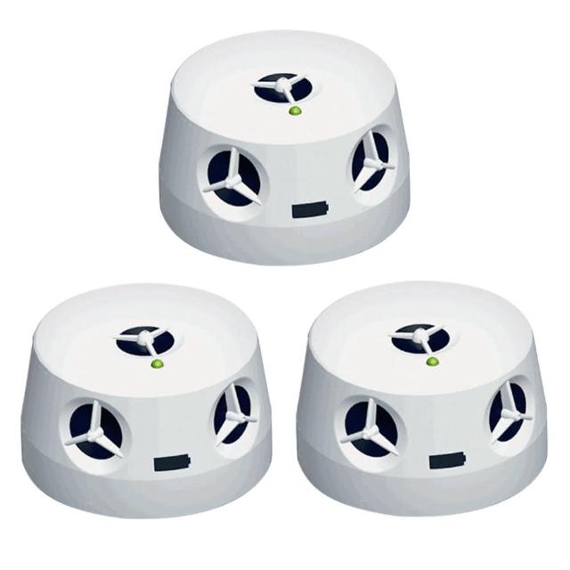 【Digimax】UP-115 『五雷轟鼠』五喇叭電池式超音波驅鼠蟲器 3入