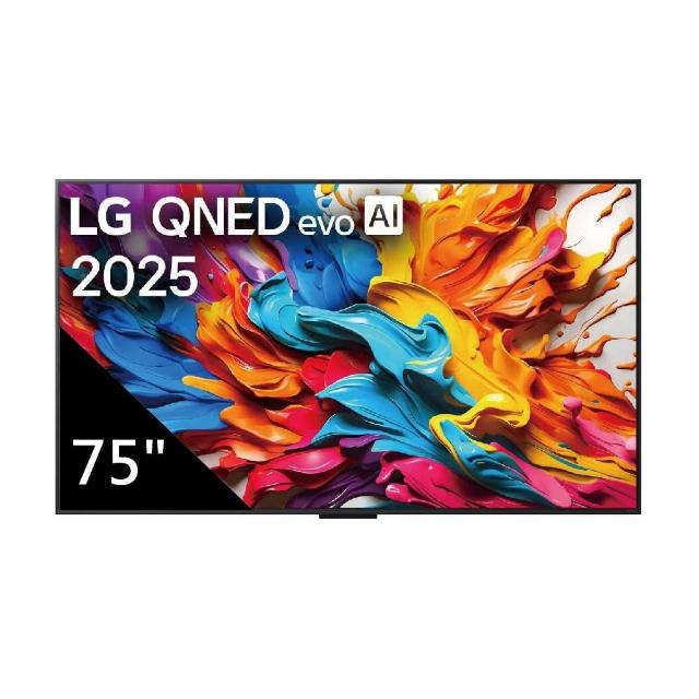 【LG 樂金】75吋｜9M真無線系列｜LG OLEDevoAI4K LED智慧顯示器/台75QNED9MATA(含基本安裝+附基本壁掛)