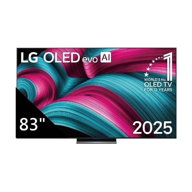 【LG 樂金】83 吋｜C5極緻系列｜LG OLED evo AI 4K 智慧顯示器/台OLED83C5PTA(含基本安裝)