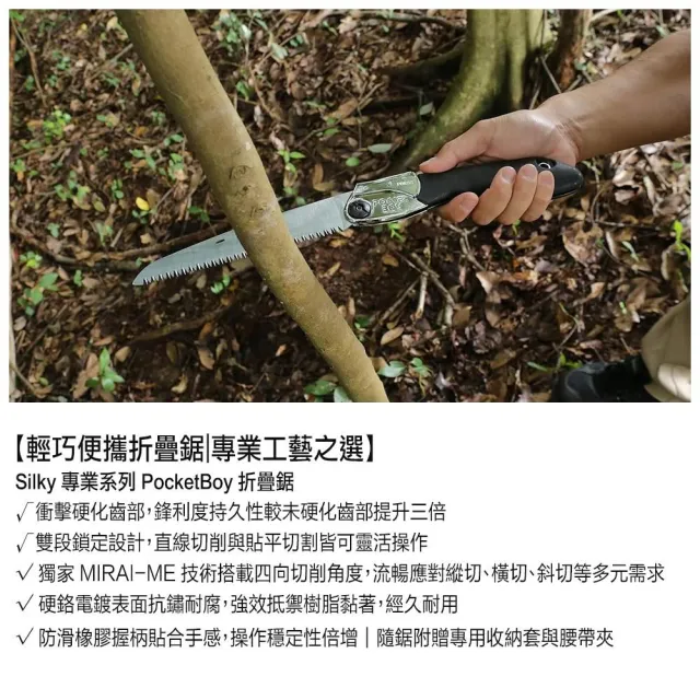 【Silky 喜樂】替換刀片無握把 170mm折疊鋸727-17(折疊鋸 鋸子 手鋸 木工 折合鋸 口袋鋸 日製 日本鋸子)