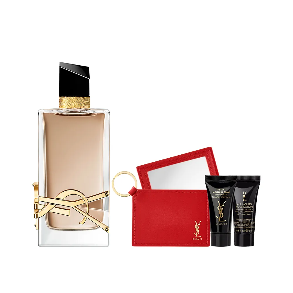 【YSL】官方直營自由不羈 恣意燃花淡香精 90ML(奔放花草香調)