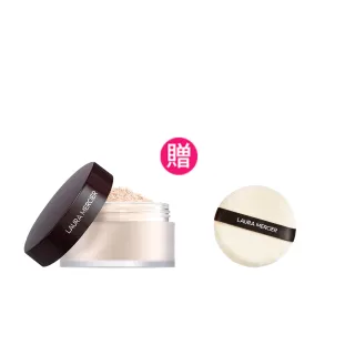 【LAURA MERCIER 蘿拉蜜思】煥顏透明蜜粉29g超殺組(冠軍蜜粉 定妝散粉)