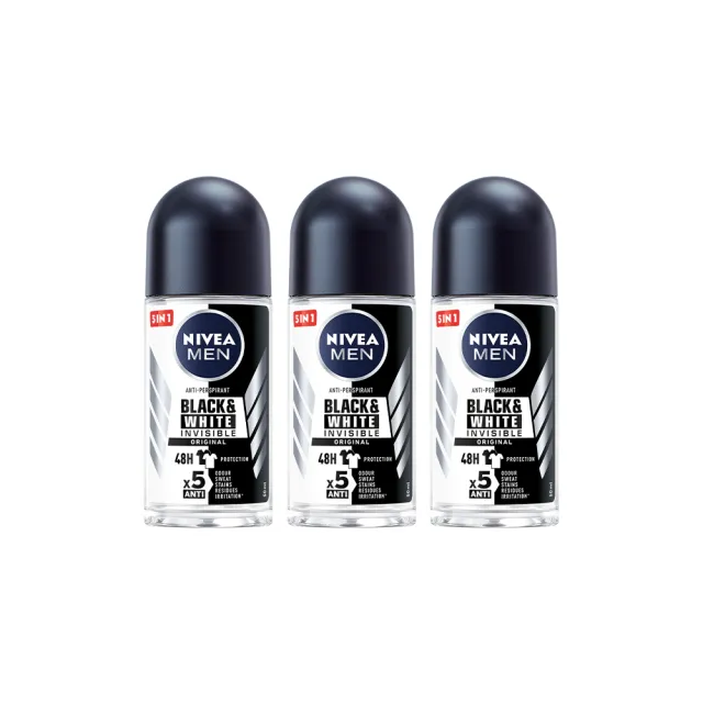 【NIVEA】止汗爽身乳液50ml/噴霧150mlx6(長效止汗配方)