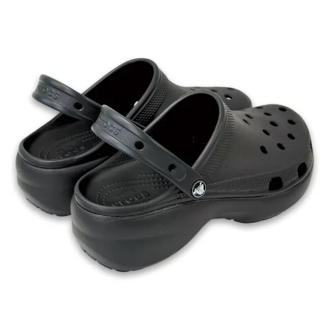 【Crocs】卡駱馳 經典雲朵克駱格 女 增高中性鞋 休閒洞洞鞋 輕量厚底涼鞋 防水拖鞋 懶人鞋206750 多色任選