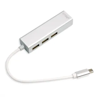 【ATake】Type-C 轉USB3.0 1G網路孔(TypeC網路轉接線 TypeC轉RJ45 轉接線)