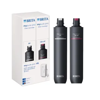 【德國BRITA官方】mypure pro V6 濾芯組(0.1微米中空絲膜)