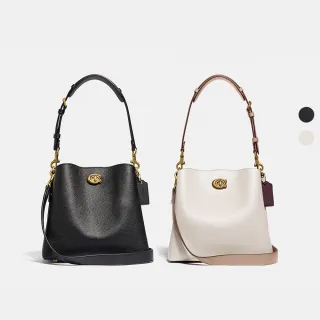 【COACH】蔻馳官方直營 WILLOW水桶包 LOGO 老花-3色可選(C3890)