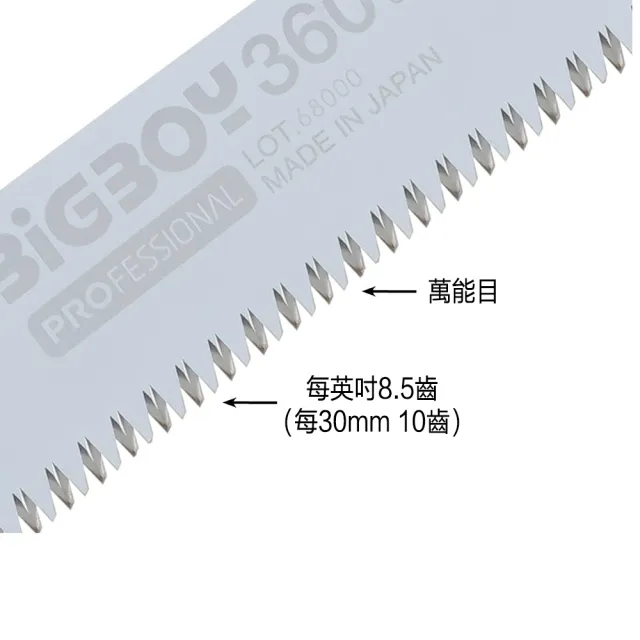 【Silky 喜樂】直鋸 360mm折疊鋸354-36(折疊鋸 鋸子 手鋸 園藝 樹枝修剪 修枝鋸 刀鋸 折合鋸)