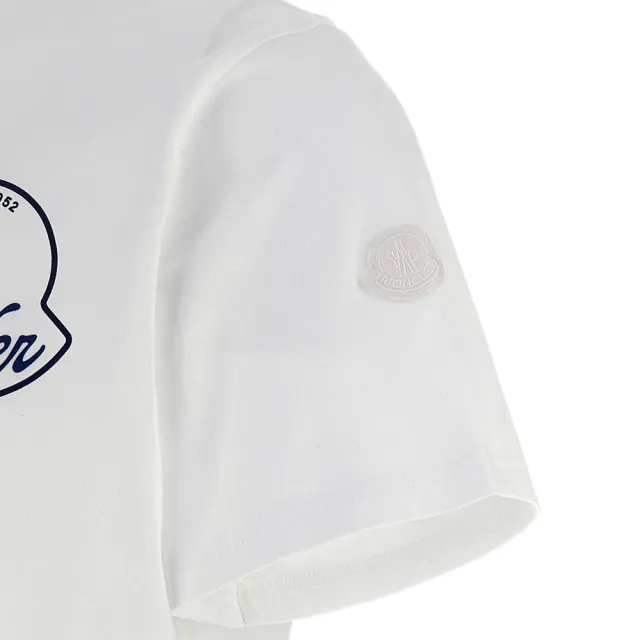 【MONCLER】男款 品牌印花LOGO 短袖T恤-白色(S號、M號、L號、XL號)
