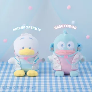 【小禮堂】雙11 Sanrio 三麗鷗 貝克鴨 絨毛玩偶吊飾 302診療室(平輸品)
