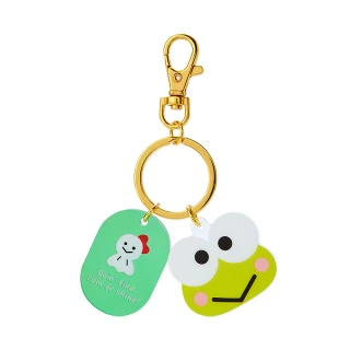 【SANRIO 三麗鷗】角色大臉造型壓克力鑰匙圈 大眼蛙