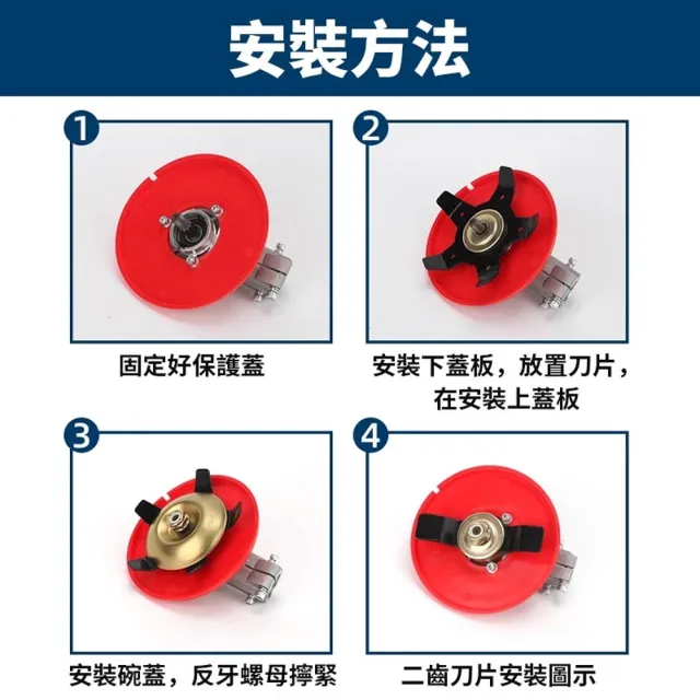 【小達】割草盤 除草盤 除草頭 割草機多功能配件 水陸專用刀片(水田旱地兩用/快速切割/割草不傷苗)