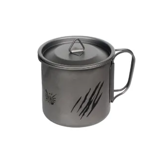 【Camping Ace】魔物獵人20周年系列 500ml馬克杯 鈦(杯子 杯 鈦杯 露營杯 露營杯子 雪拉 露營 逐露天下)