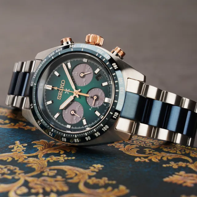 【SEIKO 精工】Prospex 配戴款限量太陽能三眼計時手錶 錶 生日禮 送禮(SSC925P1/V192-0AK0B)