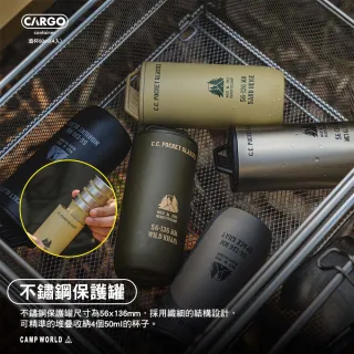 【Cargo】酒杯50ml 4入(不鏽鋼杯 戶外餐具 餐具 露營杯 露營杯子 露營餐具 杯子 酒杯 露營 逐露天下)