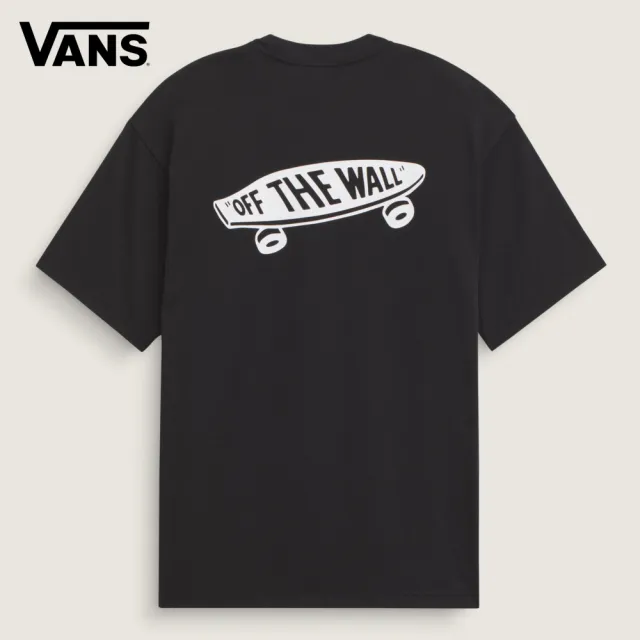 【VANS】官方旗艦 Premium LX SS Graphic Tee 黑色短袖T恤