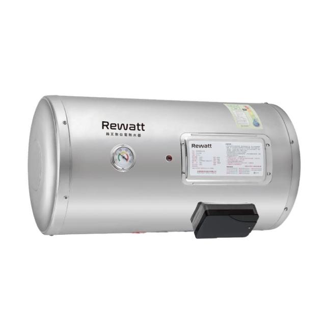 Rewatt綠瓦 W-H12 電熱水器，臺灣原廠製造，採用電熱管加熱方式，提供穩定定溫功能，適閤家庭日常使用。能源效率達第五級，尺寸為Φ39 x 43 x 73cm，電壓220V，冷熱水管口徑PE-1/2" x 14PI (四分)，保固1年，BSMI許可字號R53182。高效節能，安全可靠，是理想的熱水器選擇。