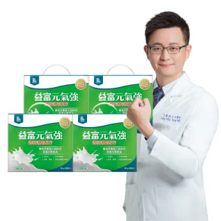 【益富】元氣強洗腎適用配方 方便包（30入+3入）*4盒(分離黃豆蛋白 洗腎患者適用)