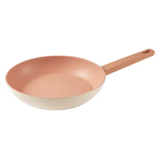 【CorelleBrands 康寧餐具】SNAPWARE Roselle優雅鈦不沾平煎鍋 -28cm