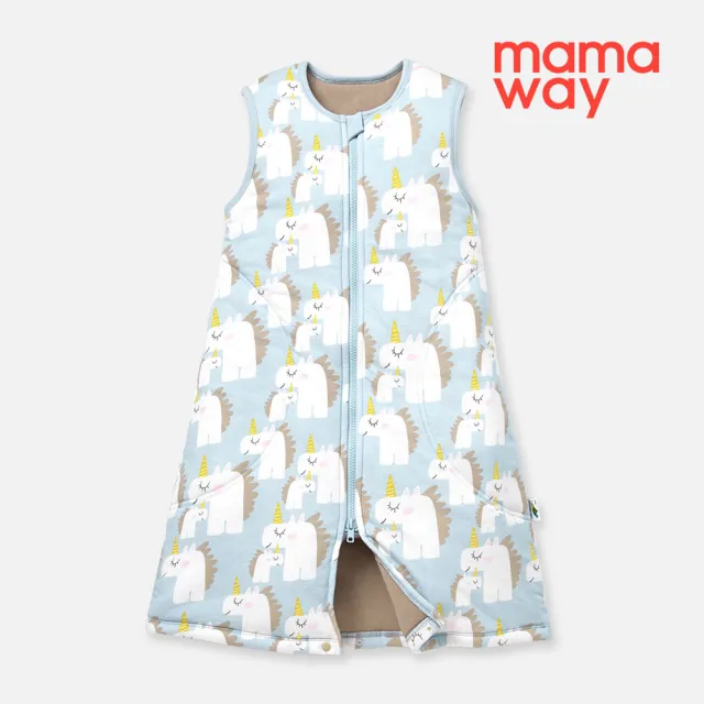 【mamaway 媽媽餵】抗菌防踢被厚款 0-24M、3Y以上(嬰幼兒防踢背心)
