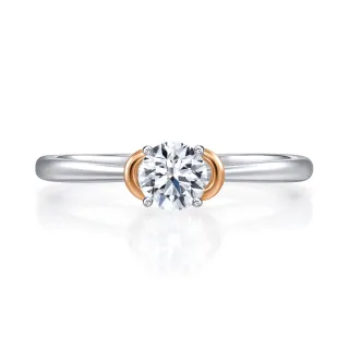 【PROMESSA】GIA30分 18K金 同心系列 鑽石戒指/求婚戒指(港圍9號)