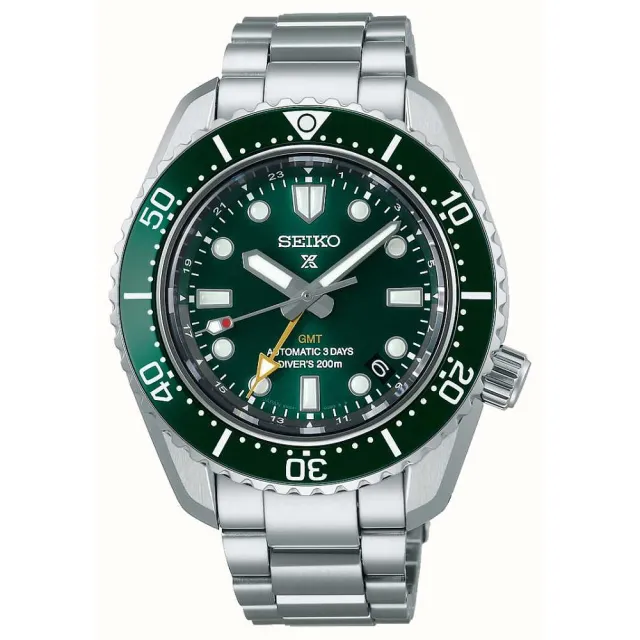 SEIKO 精工】Prospex 大谷翔平廣告款三日鍊GMT 潛水陶瓷機械錶618年中