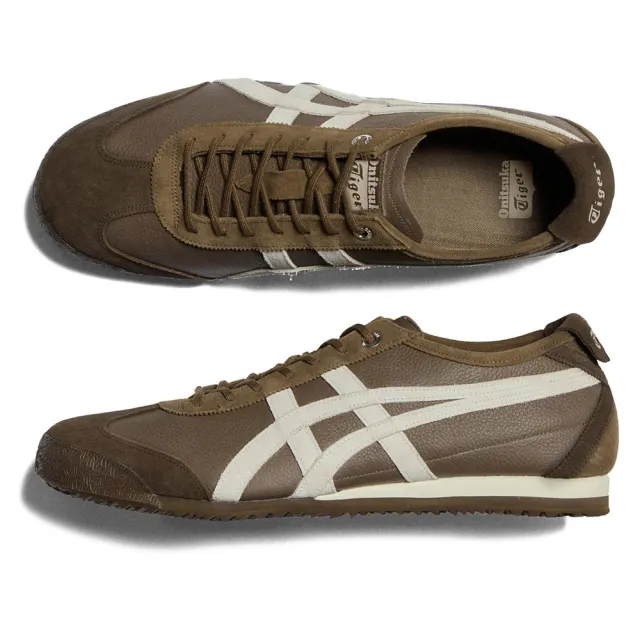 Onitsuka Tiger】鬼塚虎棕底麂皮米虎爪紋MEXICO 66 SD VIN 休閒鞋