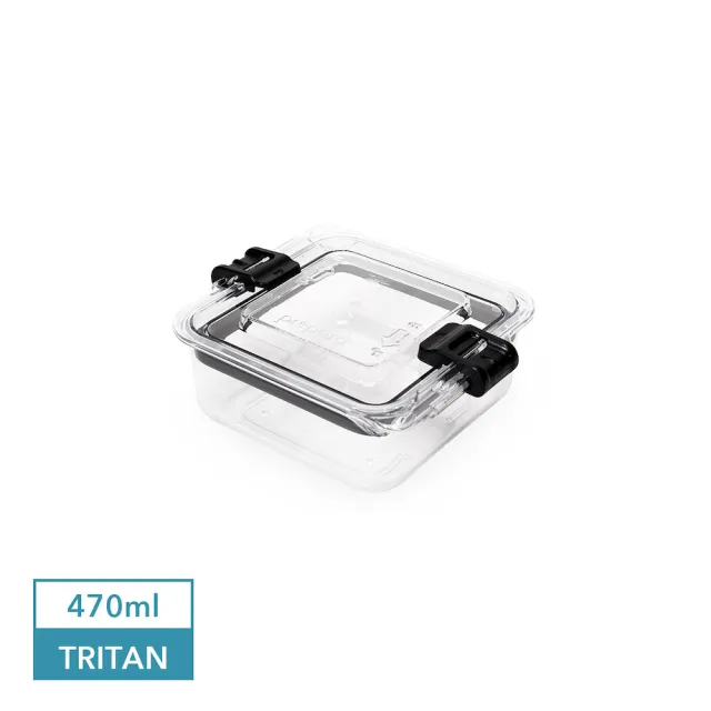 【Prepara】Latchlok系列TRITAN可微波保鮮盒4件組-700ml+470ml*2+1.27L(限定C)