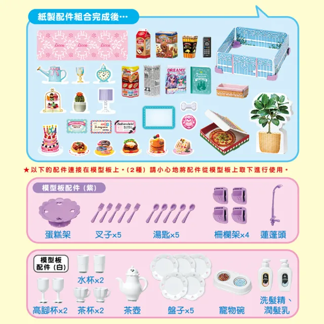 【TAKARA TOMY】Licca 莉卡娃娃 莉卡甜蜜家庭組 La Maison禮盒組