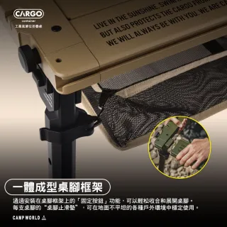 【Cargo】工業風3單位折疊桌(IGT 單位桌 折疊桌 桌子 摺疊桌 露營桌 桌 露營 逐露天下)