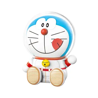 【Qman 啟蒙積木】KEEPPLAY 哆啦A夢 圓頭款積木 太空人