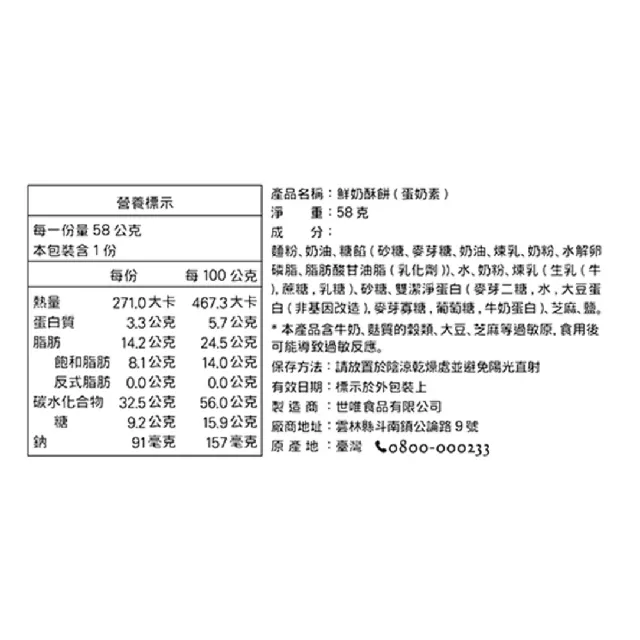 【世唯餅舖】綜合Q餅禮盒5入兩盒_年節禮盒