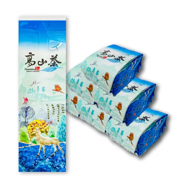 【名池茶業】高山茶饕獻禮手摘高冷烏龍茶葉150gx8包(共2斤)