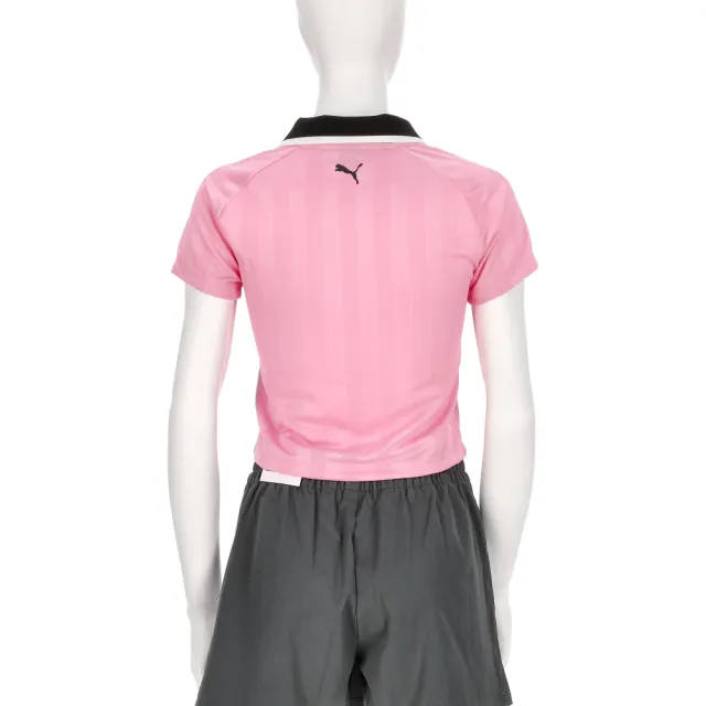 【PUMA】流行系列 BTG 女款 粉色 亞規 Polo衫 運動 休閒 上衣 短袖 63172690