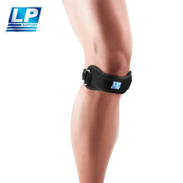 【LP SUPPORT】特殊托型加壓式髕骨帶 黑 單入裝☆ 781CN(籃球護具 運動護膝)