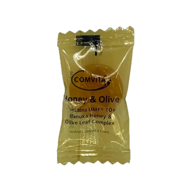 【Comvita 康維他】橄欖葉麥蘆卡蜂蜜潤喉糖2包組(500g/包)
