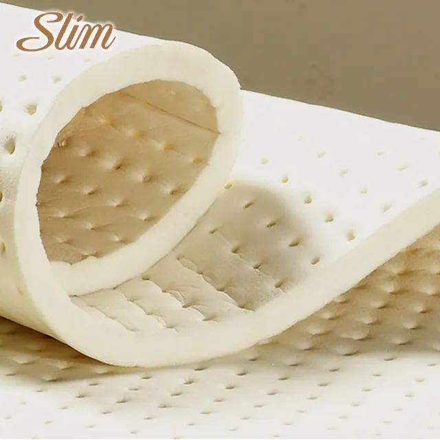 【SLIM】單人加大天絲乳膠記憶膠防蹣獨立筒床墊3.5x6.2尺x23cm-奢華型