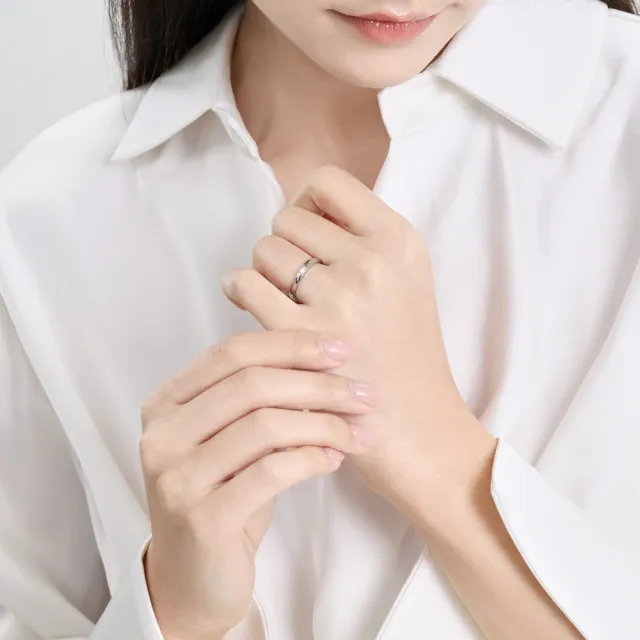 【PROMESSA】PT950鉑金 星宇系列 戒指(女戒)