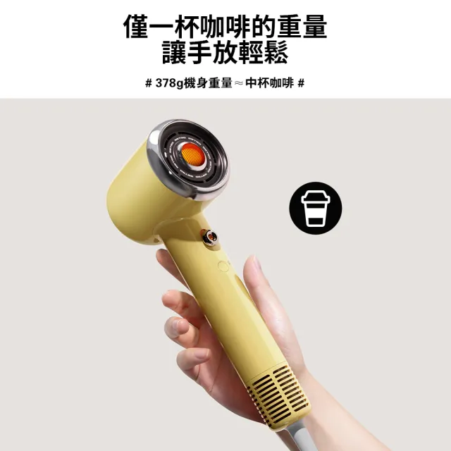 【ZHIBAI 直白】高速正負離子吹風機-小甜筒-兩色可選(S1)