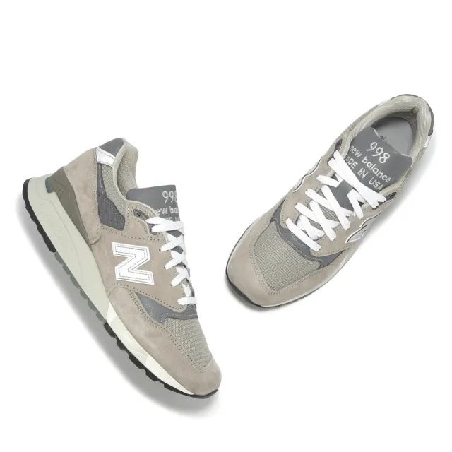 NEW BALANCE】休閒鞋998 Core 男鞋女鞋美製元祖灰銀緩震復古NB(U998GR